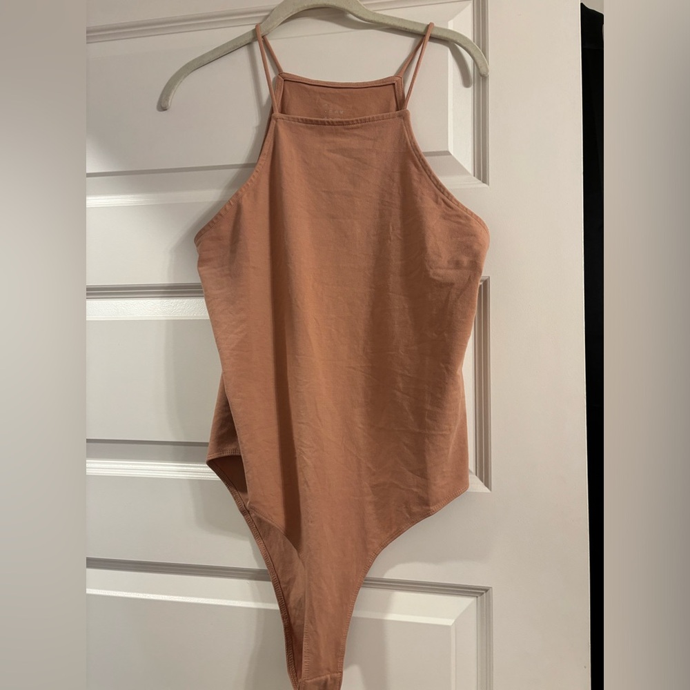 A New Day Tan Bodysuit
